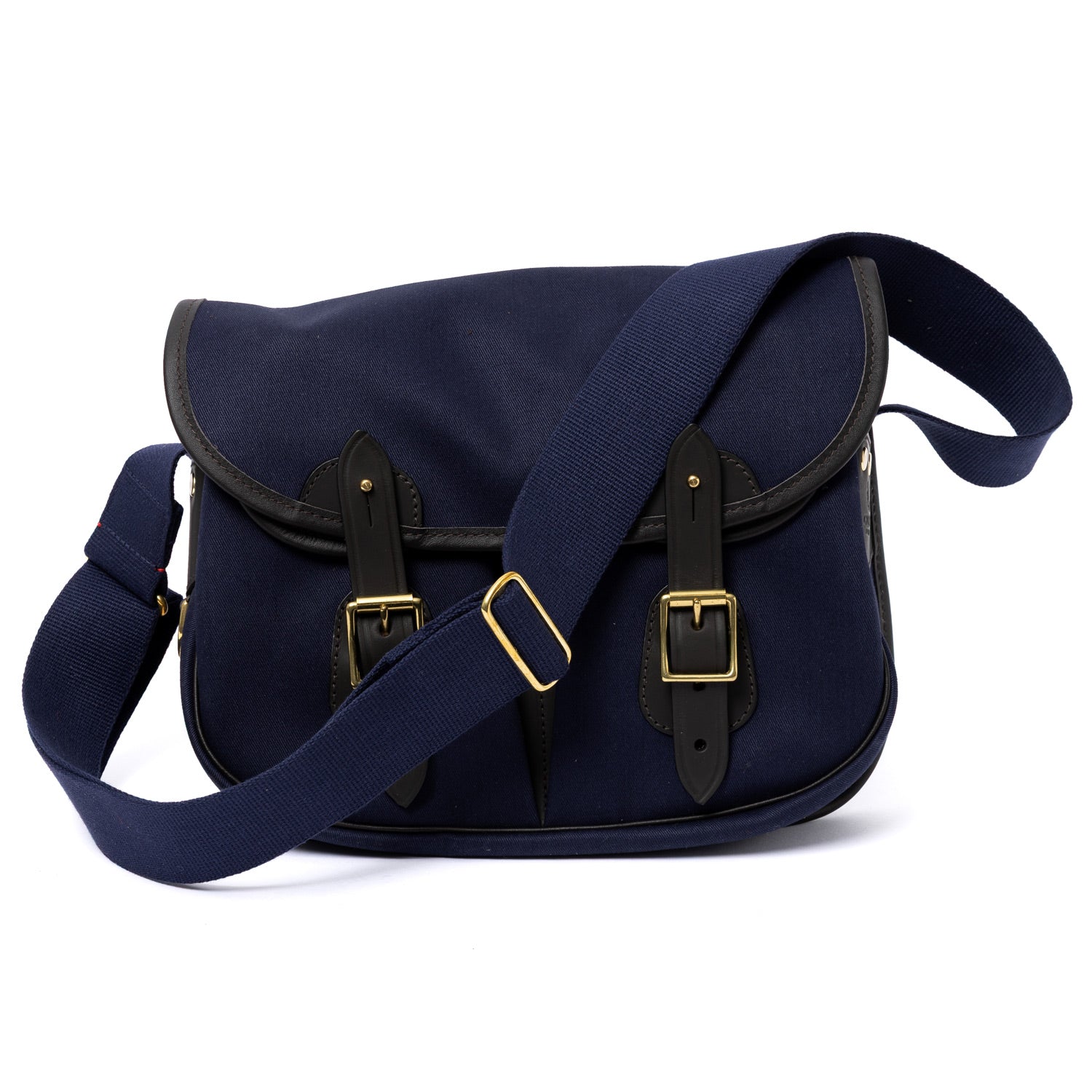 Croots x MJ: Tasche "Dalby Carry" aus Baumwollcanvas und Sattelleder